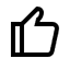 Facebook Thumbs up Icon